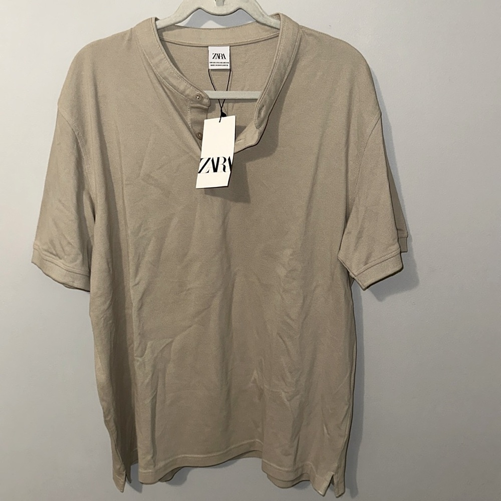 Mens Zara Henley